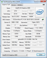 Systeminfo GPUZ Intel