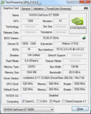 Systeminfo GPUZ GT 555M Systeminfo GPUZ GT 555M