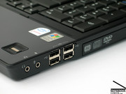Die Anschlussausstattung fällt besonders üppig aus und beinhaltet 6 USB Ports sowie einen HDMI Port und einen Docking Anschluss.