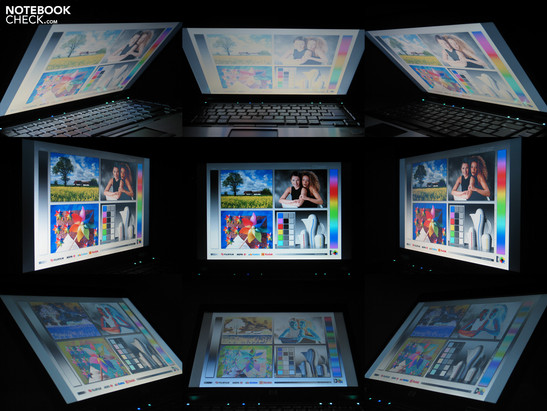 Blickwinkel HP EliteBook 6930p Blickwinkel HP EliteBook 6930p
