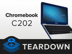 iFixit: Asus Chromebook C202 lässt sich sehr einfach reparieren