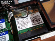 Ein Wlan-Modul kostet extra, in unserem Testgerät war ein WiFi Link 5100 von Intel zu finden Ein Wlan-Modul kostet extra, in unserem Testgerät war ein WiFi Link 5100 von Intel zu finden