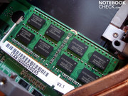 4 GByte DDR3-Arbeitsspeicher mit 1333 MHz verhindern Engpässe