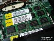 Bei acht GByte DDR3 - Arbeitsspeicher ist Schluss.
