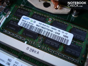 Speichermodule mit vier GByte sind noch relativ selten.