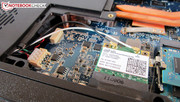 Das Funkmodul von Intel beherrscht Wlan und Bluetooth. Das Funkmodul von Intel beherrscht Wlan und Bluetooth.