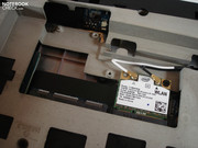 Die Wlan-Karte versteckt sich unter dem Akku. Die Wlan-Karte versteckt sich unter dem Akku.