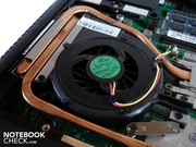 Das Lifebook AH530 arbeitet angenehm leise.