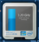 3,2 GHz Turbo Boost bei vier aktiven Kernen 3,2 GHz Turbo Boost bei vier aktiven Kernen