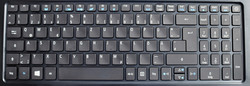 Tastatur des Acer Aspire F15