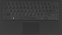 Tastatur und Touchpad am Yoga 3 Pro