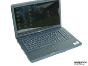 ...der helle LED Bildschirm spiegelt stark.