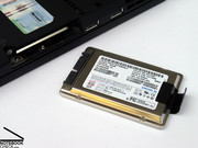 Für erstklassige Performance sorgt die eingesetzte 64GB SSD von Samsung.