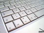 Die Tastatur lässt sich angenehm bedienen, ist für Windows Anwender aber etwas gewöhnungsbedürftig. Die Tastatur lässt sich angenehm bedienen, ist für Windows Anwender aber etwas gewöhnungsbedürftig.