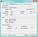 Systeminfo CPUZ Systeminfo CPUZ Mainboard