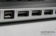 Ein USB Port mehr als das 15" Unibody MBP ist zu wenig für ein DTR Laptop.