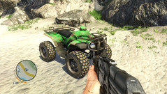 Wer wohl dieses Quad geparkt hat? Wer wohl dieses Quad geparkt hat?