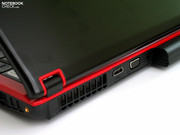 Mit dabei natürlich auch ein HDMI Port zur digitalen Bild- und Videoübertragung an einen externen Monitor.