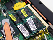 Zwar ist das Notebook mit insgesamt 4096MB Arbeitsspeicher ausgestattet, aufgrund des 32-bit Betriebssystems stehen nur rund 3GB zur Verfügung.