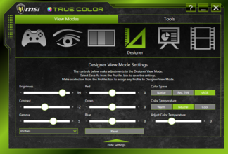 MSI True Color Tool