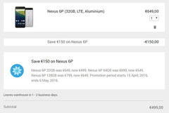 Wer jetzt zugreift, kann beim Nexus 6P sparen