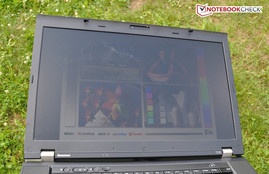 Das ThinkPad T530 im Schatten ...
