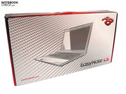 Das Notebook steckt in einer stilvollen Packung. Das Notebook steckt in einer stilvollen Packung.