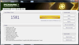 PCMark 7 Scores PCMark 7 Scores