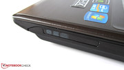 Das optische Laufwerks liest und brennt CDs bzw. DVDs. Das optische Laufwerks liest und brennt CDs bzw. DVDs.
