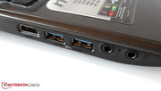 Zwei USB 3.0-Ports entwickeln sich langsam zum Standard. Zwei USB 3.0-Ports entwickeln sich langsam zum Standard.