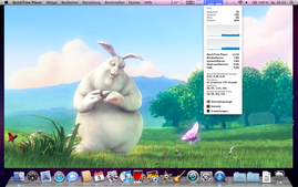Big Buck Bunny 1080p MPEG4 Quicktime - GPU beschleunigt