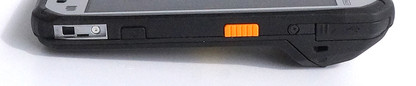 Rechts: Kamerataste, frei belegbarer Button, USB-Anschluss