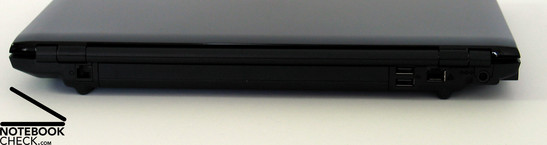 Samsung R70 Anschlüsse