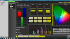 CalMAN - Farbsättigung
