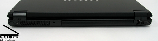 Sony Vaio AR51M Anschlüsse Sony Vaio AR51M Anschlüsse