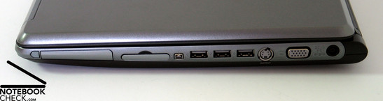 Sony Vaio VGN FE-41z Anschlüsse