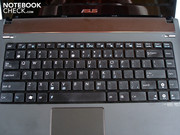 Die Tastatur macht insgesamt einen recht guten Eindruck