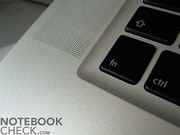 Wie das beim MacBook Air wird nun auch eine gut bedienbare Einzeltasten-Tastatur eingebaut.
