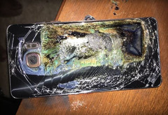 Eine Schreckenswoche für Samsung: Auch die ausgetauschten Galaxy Note 7-Modelle sind gefährlich.