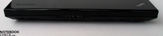 Vorderseite: Audio Ports Vorderseite: Audio Ports