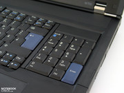 Außerdem bietet das Notebook einen separaten Nummernblock zur raschen Zahleneingabe. Außerdem bietet das Notebook einen separaten Nummernblock zur raschen Zahleneingabe.