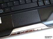 Das Touchpad mit Multi-Touch-Features ist anfangs etwas gewöhnungsbedürftig.