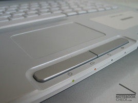 Touchpad & Tastatur des Sony Notebooks