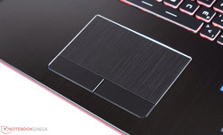 Touchpad des MSI GE72VR