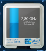 2,8 GHz maximale Turbo-Taktrate