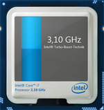 3,1 GHz maximale Turbo-Taktrate