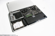 Die Leistung des Core 2 Duo T9600 ist erwartungsgemäß hervorragend. Nur die 9600M GT ist schon etwas betagt, kann aber dank schnellem GDDR3 Grafikspeicher noch gut mithalten.