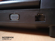 VGA und RJ45 Gigabit Lan auf der Rückseite
