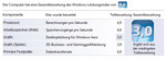 Windows Leistungsindex Windows Leistungsindex
