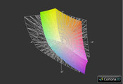 Asus G75VX-T4020H vs. AdobeRGB (Gitter)